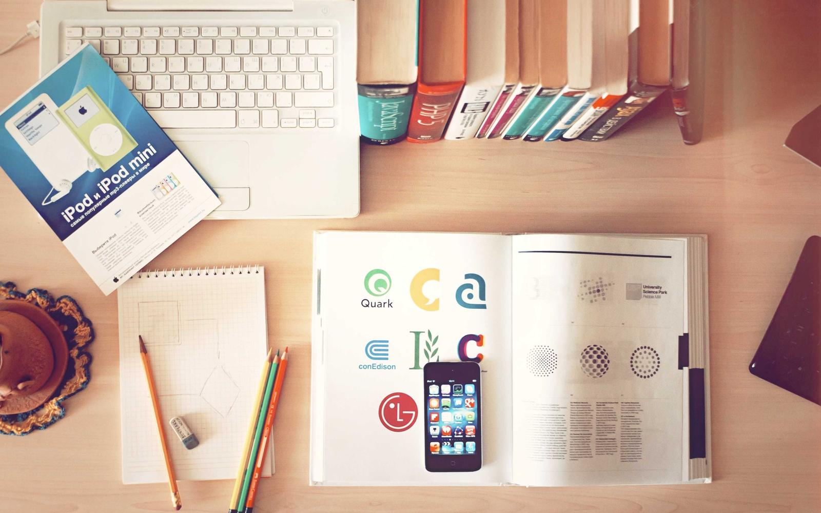 Studio corner and tasting setup